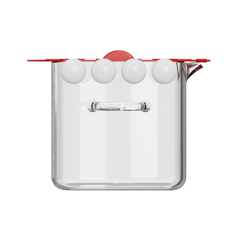 Environmental Friendly Microwave Bacon Glass Jar