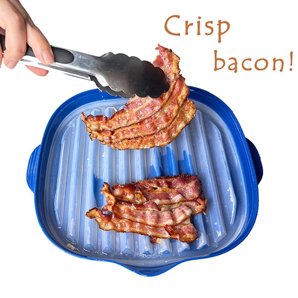 Bulk Microwave Bacon Rack with Handles Manufacturers