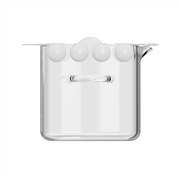 Mikrolaineahi peekoni klaasist purk käepidemetega